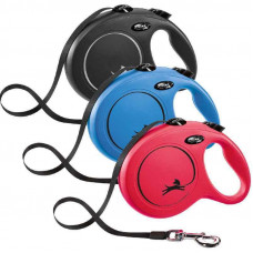 Повідець — рулетка для собак великих порід до 50 кг. зі стрічкою 8 м. Flexi New Classic L (Флексі Нью Класик Л)