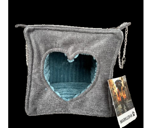 Гамак - домик для бурундуков, хорьков и грызунов Мarkusha Куб (Маркуша)