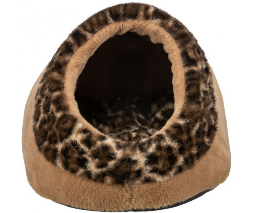 Домик - лежак для котов и собак Trixie Leo (Трикси) 35х26х41 см Коричневый