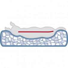 Домик - тоннель для котов и собак Trixie Mimi (Трикси) 42х35х35 см Голубой