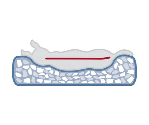 Домик - тоннель для котов и собак Trixie Mimi (Трикси) 42х35х35 см Фиолетовый