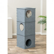 Домик для котов Trixie Nele башня (Трикси) 38х105х38 см фетр