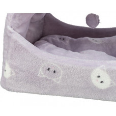 Домик - тоннель для котов и собак Trixie Mimi (Трикси) 42х35х35 см Фиолетовый