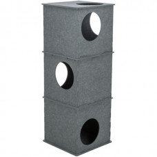 Домик для котов Trixie Nele башня (Трикси) 38х105х38 см фетр