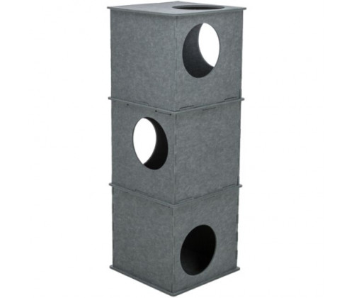 Домик для котов Trixie Nele башня (Трикси) 38х105х38 см фетр