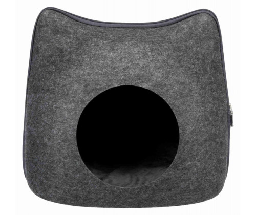 Домик для кошек и собак Trixie Cat (Трикси) 38х35х37 см фетр на застежке