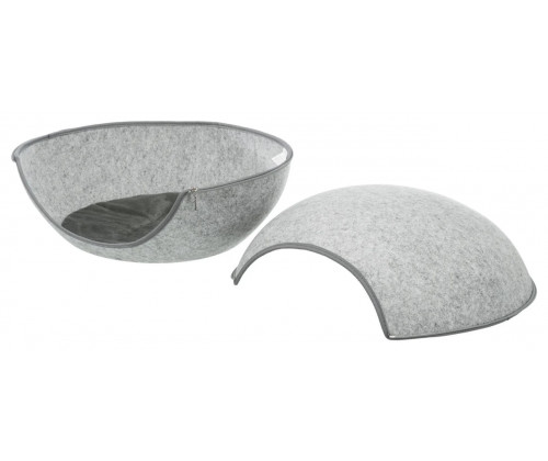 Домик - лежак 2 в 1 для кошек и собак Trixie Luna (Трикси) фетр 58х39х54 см