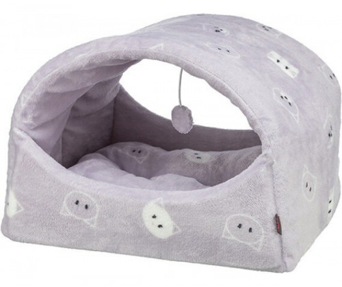 Домик - тоннель для котов и собак Trixie Mimi (Трикси) 42х35х35 см Фиолетовый