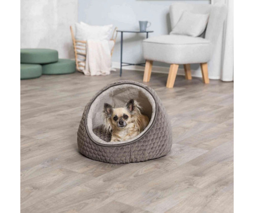 Домик - лежак для кошек и собак Trixie Livia (Трикси) 45х33 см Бежевый