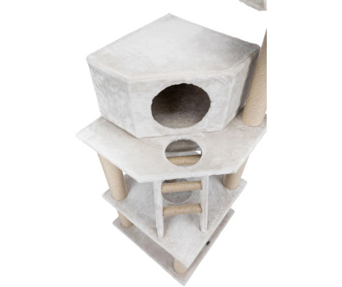 Домик с когтеточками для кошек Trixie Marlena (Трикси) 60х60х151 см