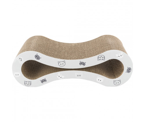 Когтеточка с кошачьей мятой для котов Trixie Mimi Волна (Трикси) 48х16х22 см картон