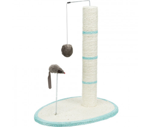 Когтеточка столбик с мышкой на пружине для кошек Trixie (Трикси) 40х30х50 см