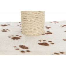 Домик с когтеточкой для кошек Trixie Junior Zamora (Трикси) 61 см Бежевая с лапками