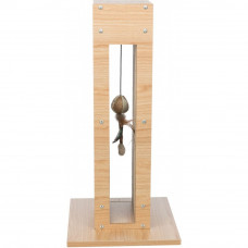 Когтеточка столбик с игрушкой и кошачьей мятой для кошек Trixie (Трикси) 30х30х62 см