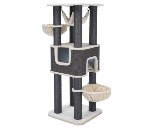 Домик с когтеточками и гамаками для кошек Trixie Humberto XXL (Трикси) 68х68х174 см