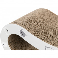 Когтеточка с кошачьей мятой для котов Trixie Mimi Волна (Трикси) 48х16х22 см картон