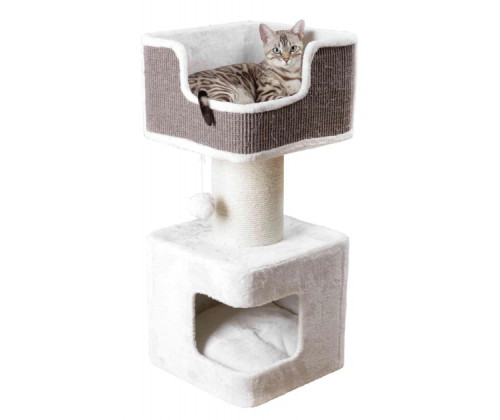 Домик с когтеточкой для кошек Trixie Ava XXL (Трикси) 39х39х86 см