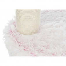 Домик с когтеточкой для кошек Trixie Harvey (Трикси Харвей) 54х40х73 см Бело-розовый