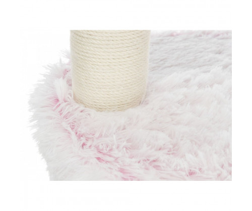 Домик с когтеточкой для кошек Trixie Harvey (Трикси Харвей) 54х40х73 см Бело-розовый