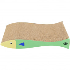 Когтеточка с кошачьей мятой для котов Trixie Рыба (Трикси) 40х30х11 см картон 2 шт