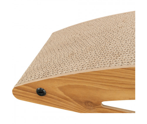 Когтеточка с мячом для кошек Trixie Рампа (Трикси) 40х17х20 см картон