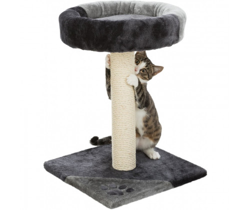 Когтеточка столбик с лежаком для кошек Trixie Tarifa (Трикси) 35х35х52 см