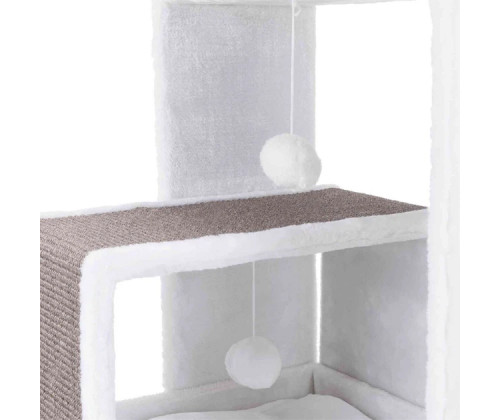 Когтеточка с лежанкой для кошек Trixie Maria (Трикси) 58х58х101 см