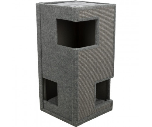 Домик с когтеточкой для кошек Trixie Gabriel башня (Трикси Габриель) 38х38х78 см