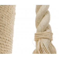 Когтеточка с лежанкой для кошек Trixie Klara XXL (Трикси) 60х60х100 см Бежевый