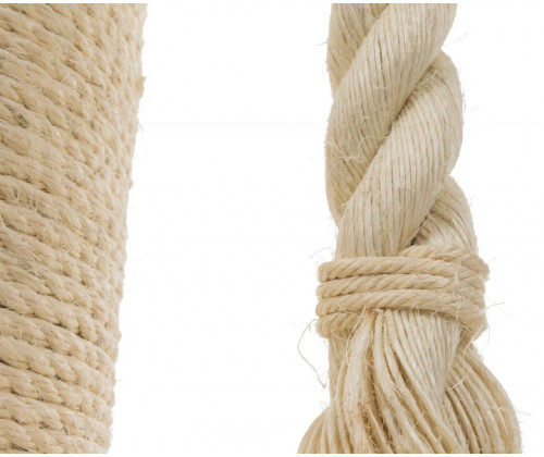 Когтеточка с лежанкой для кошек Trixie Klara XXL (Трикси) 60х60х100 см Бежевый