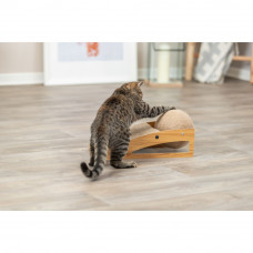Когтеточка с мячом для кошек Trixie Рампа (Трикси) 40х17х20 см картон