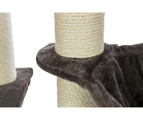 Игровой комплекс с когтеточкой и домиком для кошек Trixie Madrid (Трикси) 68х44х270 см