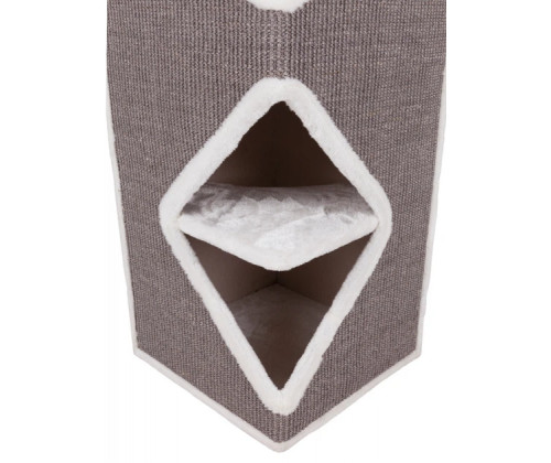 Домик с когтеточкой для кошек Trixie Arma (Трикси) 54х54х98 см