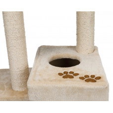 Игровой комплекс с когтеточкой и домиком для кошек Trixie Alicante (Трикси) 45х45х142 см