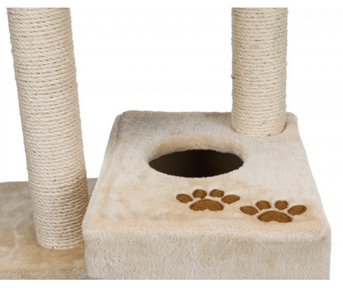 Игровой комплекс с когтеточкой и домиком для кошек Trixie Alicante (Трикси) 45х45х142 см