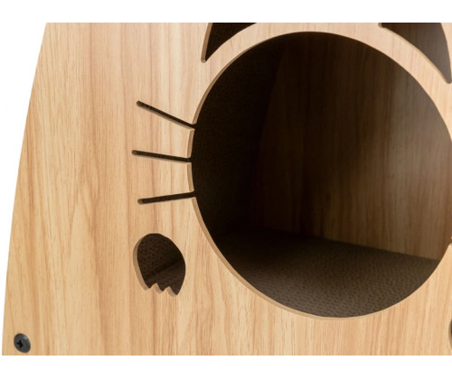 Домик с когтеточкой для кошек Trixie 48025 (Трикси) 48х48х28 см