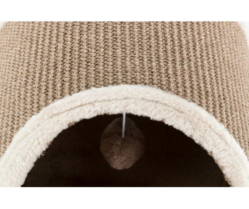 Когтеточка - тоннель с пещерами и игрушками для котов Trixie (Трикси) 110х30х38 см