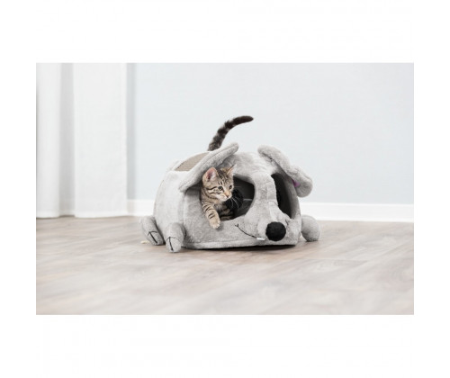 Домик с когтеточкой для кошек Trixie Lukas мышь (Трикси Лукас) 35х33х65 см