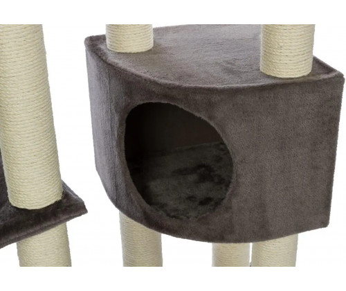 Игровой комплекс с когтеточкой и домиком для кошек Trixie Madrid (Трикси) 68х44х270 см