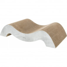 Когтеточка волна для кошек Trixie (Трикси) XXL 64х14х37 см картон с кошачей мятой