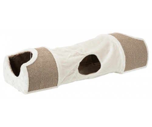 Когтеточка - тоннель с пещерами и игрушками для котов Trixie (Трикси) 110х30х38 см