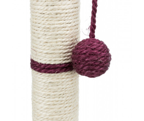 Когтеточка столбик с игрушкой для кошек Trixie (Трикси) 31х50 см