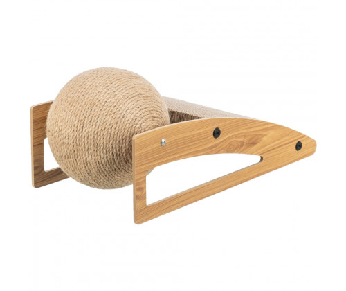 Когтеточка с мячом для кошек Trixie Рампа (Трикси) 40х17х20 см картон