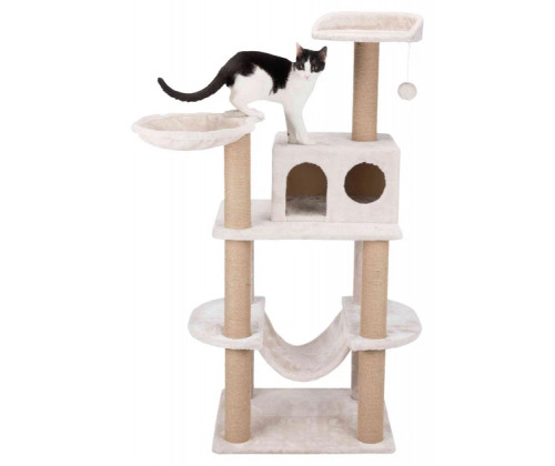 Игровой комплекс с когтеточками и домиком для кошек Trixie Federico (Трикси) 50х60х142 см