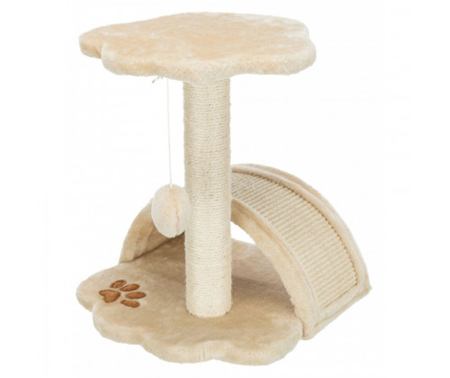 Когтеточка с игрушкой и домиком для кошек Trixie Junior Vitoria (Трикси) 36х36х43 см