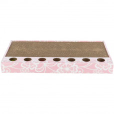 Когтеточка с шариками и кошачьей мятой для котов Trixie (Трикси) 48×5×25 см картон