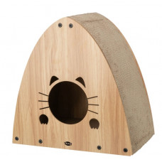 Домик с когтеточкой для кошек Trixie 48025 (Трикси) 48х48х28 см