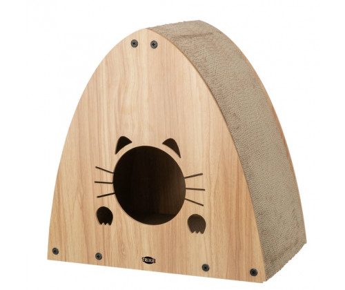 Домик с когтеточкой для кошек Trixie 48025 (Трикси) 48х48х28 см
