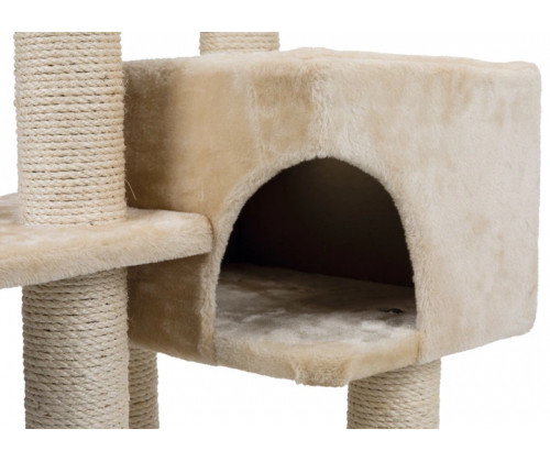 Игровой комплекс с когтеточкой и домиком для кошек Trixie Alicante (Трикси) 45х45х142 см