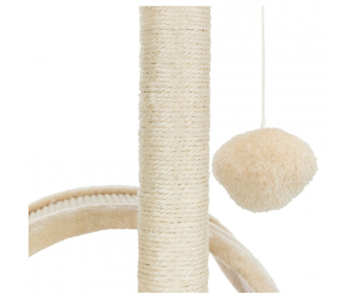 Когтеточка с игрушкой и домиком для кошек Trixie Junior Vitoria (Трикси) 36х36х43 см